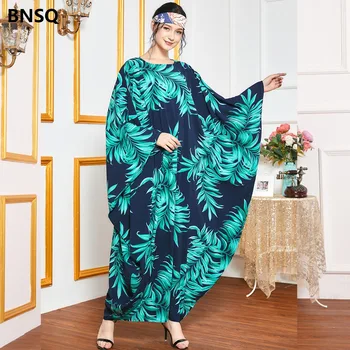 

Plus Size Dubai Abaya Kimono Hijab Muslim Dress African Dresses Women Pakistan Caftan Marocain Kaftan Qatar Islamic Clothing