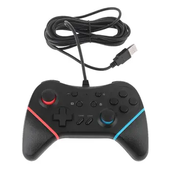 

Durable Game Controller Gamepad Portable Gaming Joystick Handle for Switch Games PC Systems Accessories