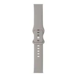 Waterproof Silicone Watch Strap - Soft and Durable Bracelet for Polar Ignite 2 (GRAY)