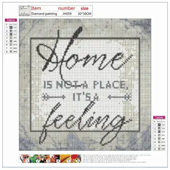 

4 Pack Happy 5D DIY Diamond Painting Kits Full Drill Rhinestone Embroidery Decor New