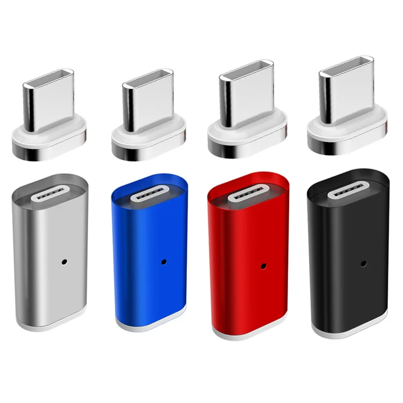 Магнитный адаптер для быстрой зарядки 3A с разъемом usb type C для Micro usb type-C для Xiaomi для huawei для samsung Сильный магнитный