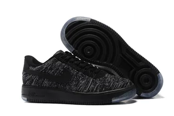 

NIKE AIR FORCE 1 Flyknit Men's Breathable Running Shoes Sports Sneakers Comfortable Breathable