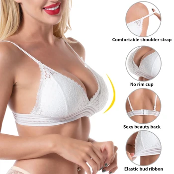 

Push up bra Women's underwear Sexy Bralette Bra Lingerie Strapless Bralette Bras Bh Lace Female Set Top Crop top Seamless Bra