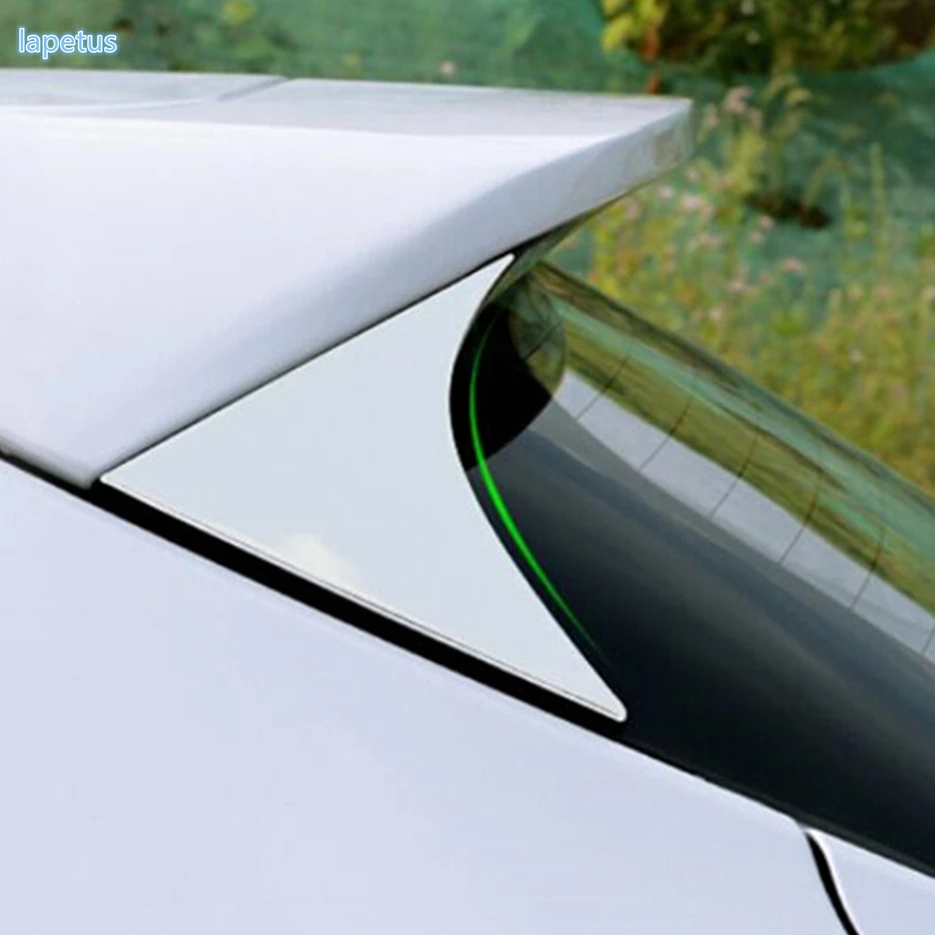 Задний задний спойлер лобовое стекло треугольный Декор панель накладка для Hyundai