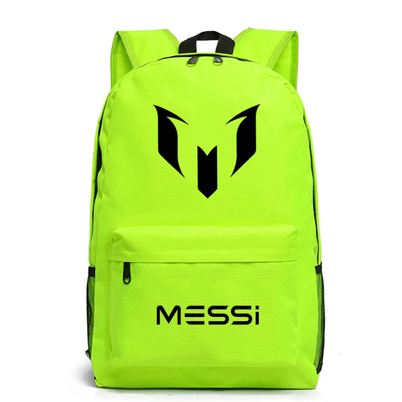 Высококачественный школьный рюкзак Messi, школьный рюкзак, модный рюкзак с новым рисунком для ноутбука, мужской и женский туристический рюкзак