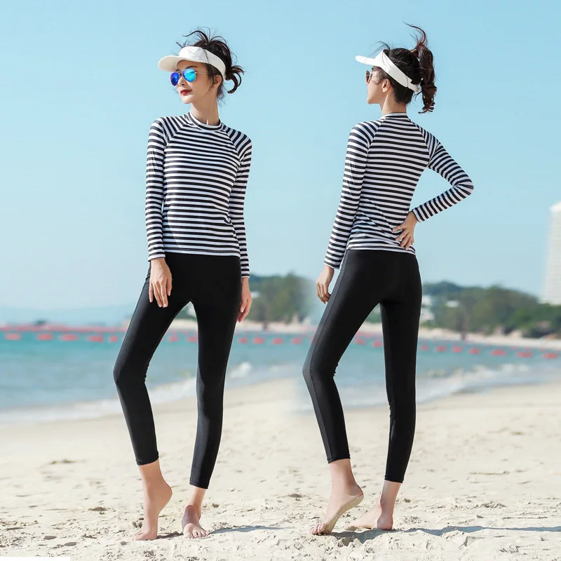 

Couple Rash Guards Beach Wear Swimming Trunks Women's Swimsuit Woman 2019 Swimdress High Waisted Bathing Suits Swimwear New Sexy