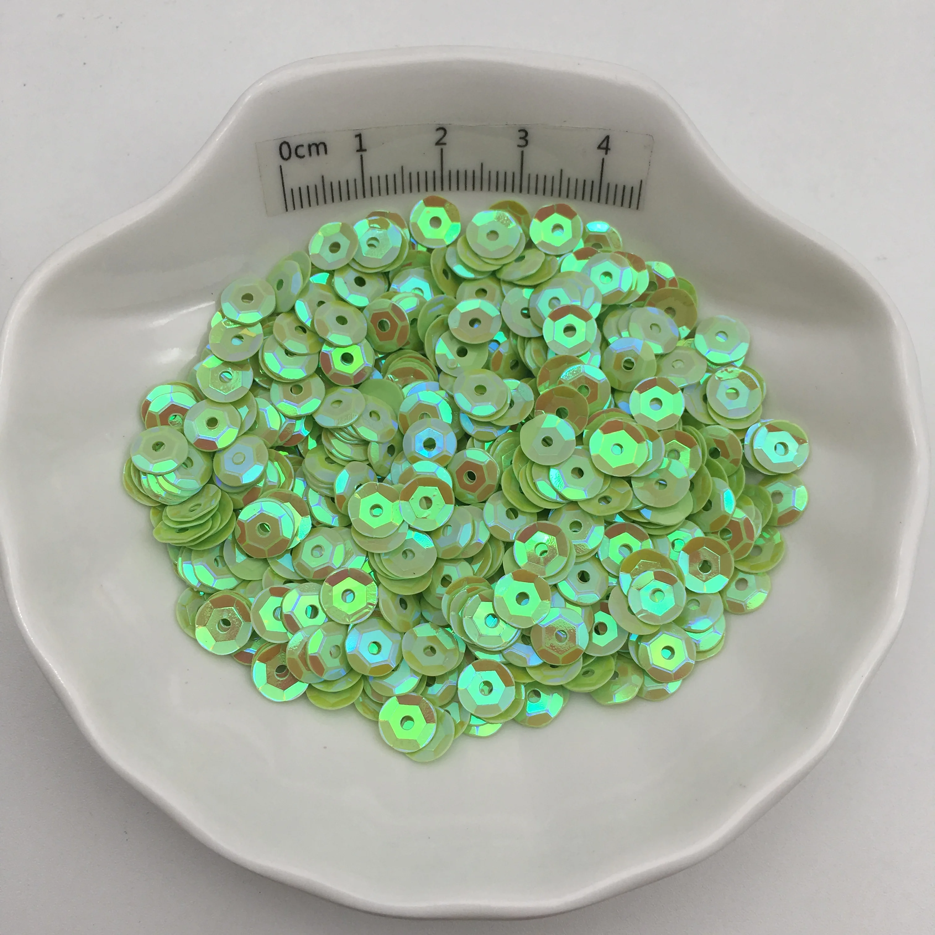 10g 4mm-10mm Cup PVC Sequins Glitter Paillettes For Clothes Hat Shoes Kids DIY Crafts Sequin Embroidery Accessories