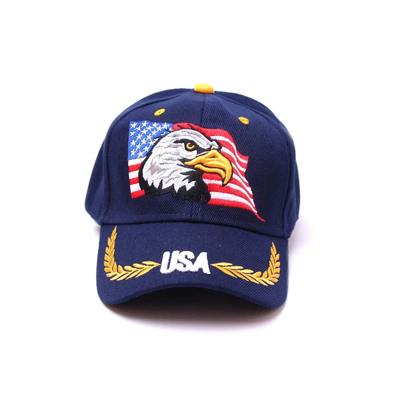 Высокое качество флаг США бейсболка для мужчин и женщин Орел Snapback шляпа папы костяная Уличная Повседневная Солнцезащитная шляпа для гольфа бейсболка