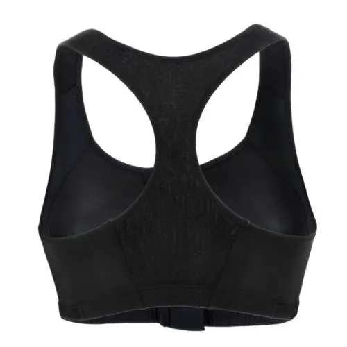 Женское нижнее белье с полным покрытием s M edium молнией спереди Racerback Tech Pro