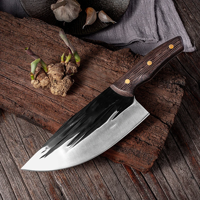 

Stainless Steel Forged Sharp Kitchen Knife Chinese Knife Cleaver Meat Chopper Knife Kitchen Vegetable Chopping Knife Cutter
