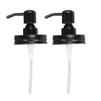 

2 Pieces Decorative Hand Cover 304 Stainless Steel Bathroom Rust Antique Soap Pump Farmhouse Shampoo Accessories Kitchen Mason J