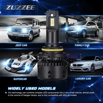 

DC12V-24V 6500K 70W 10000LM 1 Pair H11 Car A385-N7 8LED Lights 360° Beam Headlight With Fan Car Accessories