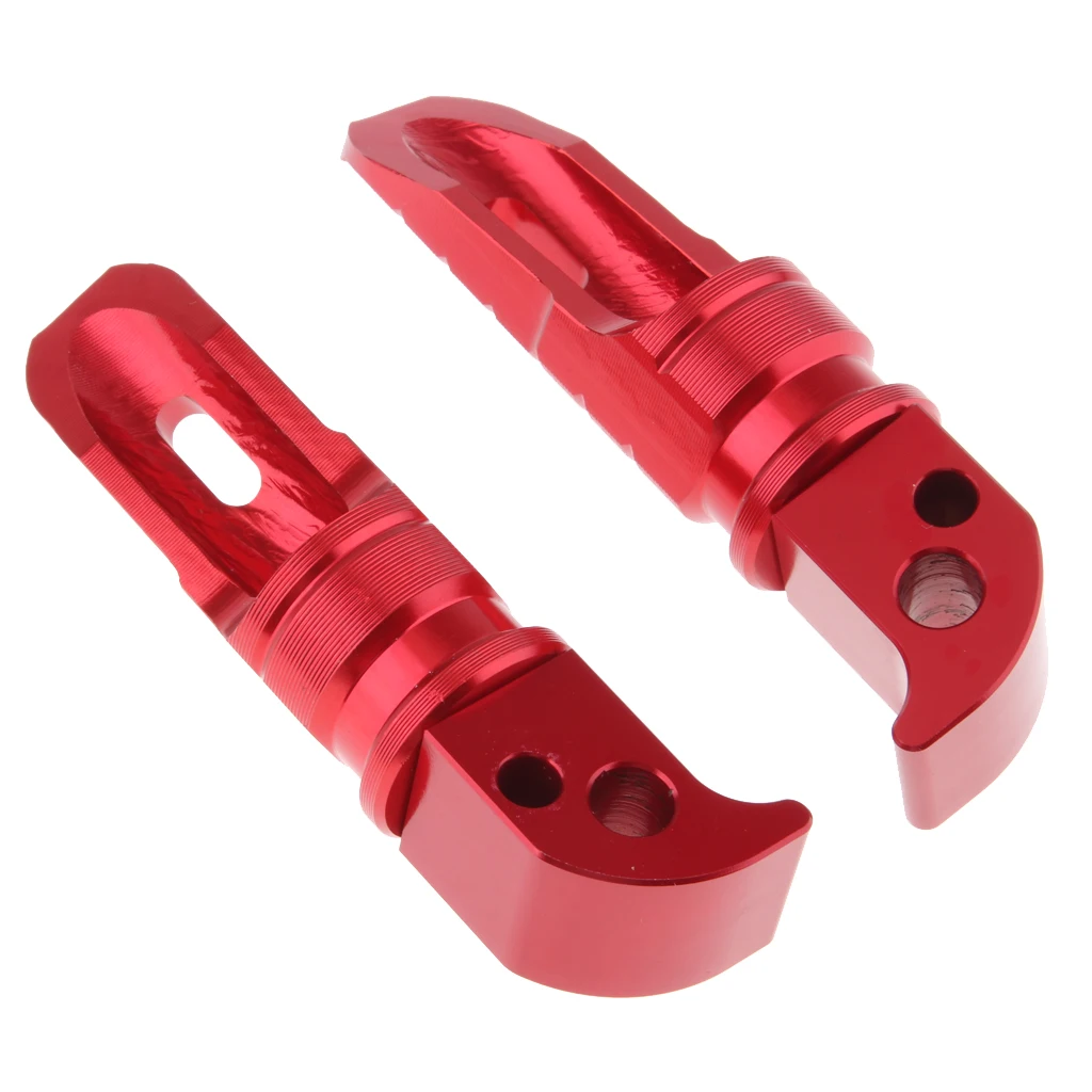 2pcs Rear Footrests Foot Pegs Set for Yamaha MT-10 FZ-10 2016-2018 FZ1 2006-2014 YZF-R1 M/S 2016-2018 MT-03 2015-2018 NVX155