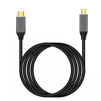 

USBC to Mini displayport Cable 6Ft USB Type C Thunderbolt 3 to mini DP Cord 4k practical portable cables