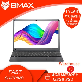 شراءBMAX S13A 13.3 بوصة مع لوحة مفاتيح كاملة الحجم إنتل سيليرون N3350 8G RAM 128GB M.2 SSD 1920*108 IPS العقلية Boday الألعاب نتبووك