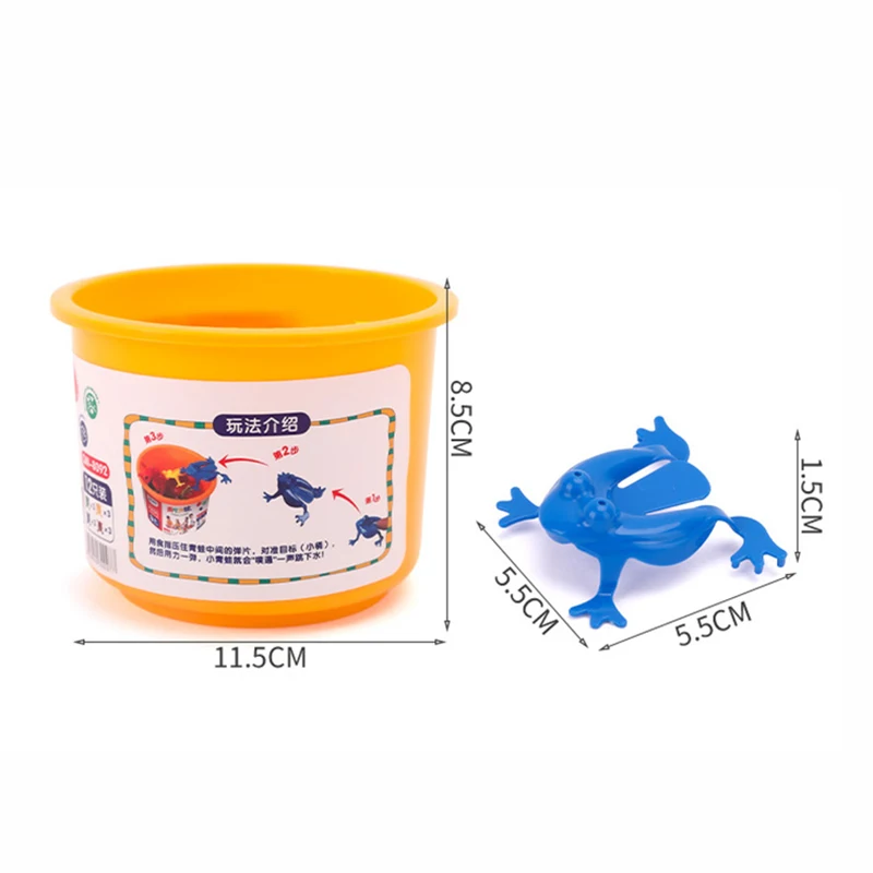 Jumping Frog Toys Candy Color Classic Children Kids Funny Party Contest Games