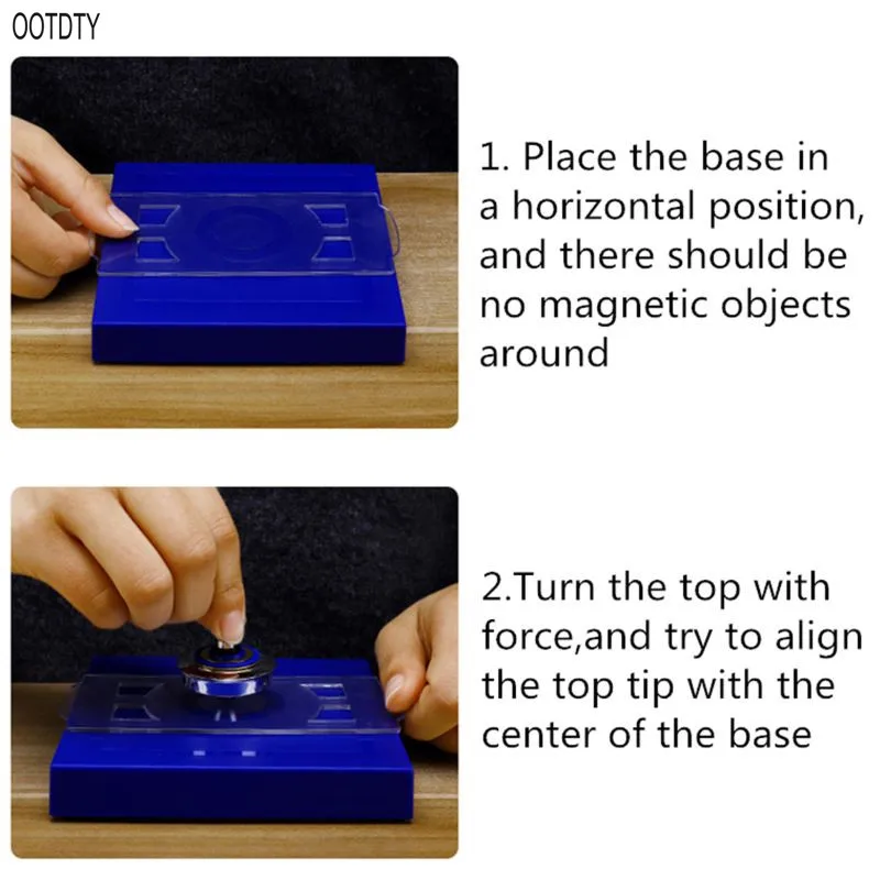 Детский Магнитный спиннинг Левитация волшебный гироскоп подвесной НЛО плавающий левитационный классическая игрушка