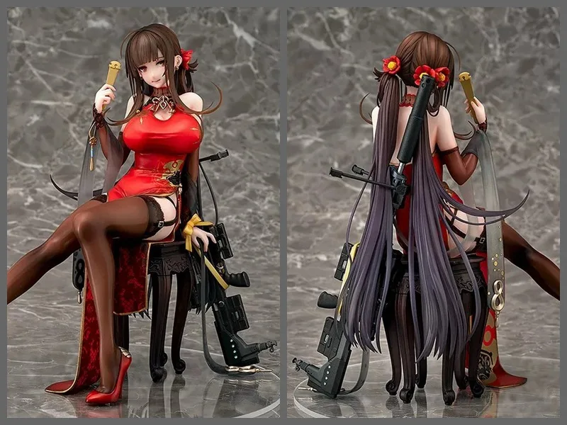 Japanses Girls' Frontline DSR-50 Spring Peony Mauser Kar98K PVC Action Figure Toys Anime Game Girl Collectible Statue Doll Gift | Игрушки