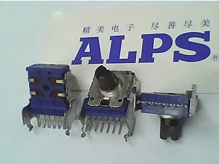 

2PCS/LOT ALPS RK14 type potentiometer 20K shaft length 8MM