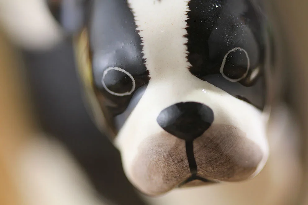 Креативный черный Бостон-терьер керамическая чашка 3D мультфильм ручная роспись Животное чашка собака Кофе креативный подарок