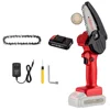 Mini Electric Saw 4 Inch With Battery Indicator Rechargeable Portable Woodworking Garden Tools For Izumi Tomo 24V Battery 1