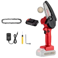 Mini Electric Saw 4 Inch With Battery Indicator Rechargeable Portable Woodworking Garden Tools For Izumi Tomo 24V Battery 1