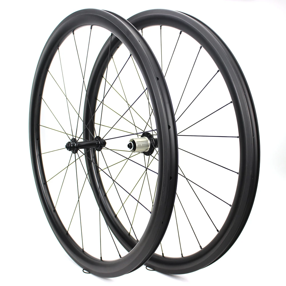 US $338.03 ELITEWHEELS Super Light Powerway R13 Carbon Wheelset 30 35 47 50 55 60 88mm Depth Clincher Tubular Tubuless Wheel For Racing