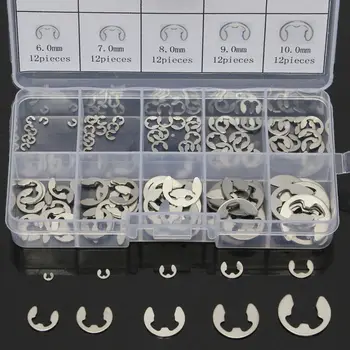 

Replacement E-Clip Retaining Circlip Fastener Assortment Spare Tools Parts Kit