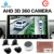 SMARTOUR 3D HD Car Around View Monitor 360 Camera Parking Surround View System Bird View Panorama System With 4CH DVR Recorder