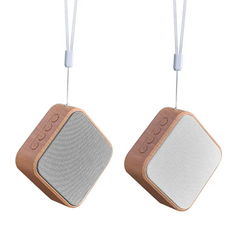 Деревянный зерна A70 Bluetooth динамик портативный вставной карты мини сабвуфер беспроводной Bluetooth динамик
