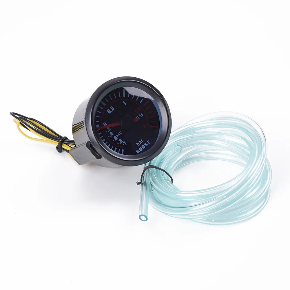 1x" 52 мм Универсальный Автомобильный светодиодный индикатор Boost Gauge Meter дисплей контроллер замена