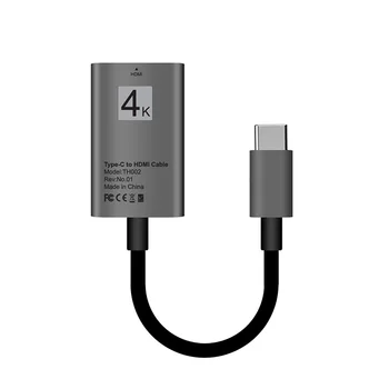 

HDMI Cable USB Type-C to HDMI 4K*2K HDTV Adapter for Galaxy S9/S8 USB to C Type C USB-C For MacBook-Pro Adapters Converters