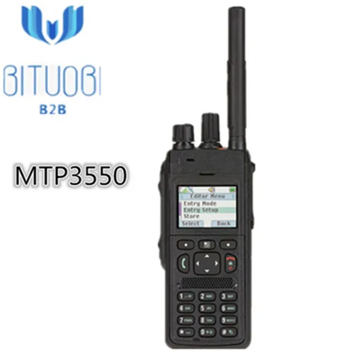 MTP3550 Tetra радио 350-430 МГц 806-870 МГц рация с gps Bluetooth цветной дисплей