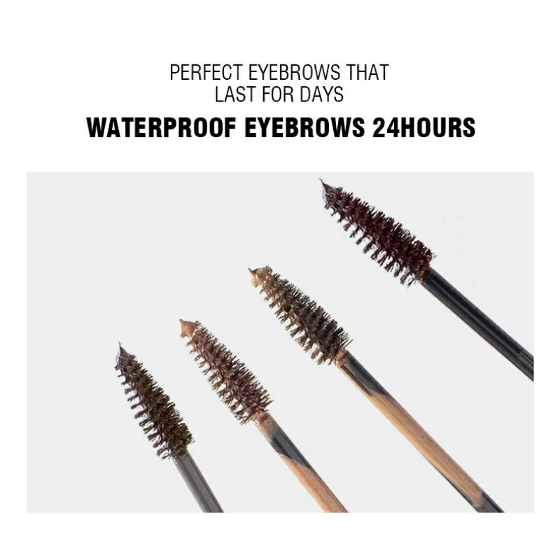 Langmanni Waterproof 24 Hours Eyebrow Gel Long Lasting Eyebrow Enhancer Cream Eye Brow Pencil Natural Color Cosmetic Makeup