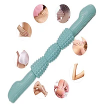 Йога Фитнес эффективный инструмент мышцы ролик ПВХ три мяча портативный эргономичный Массаж палка шеи тела дома ноги