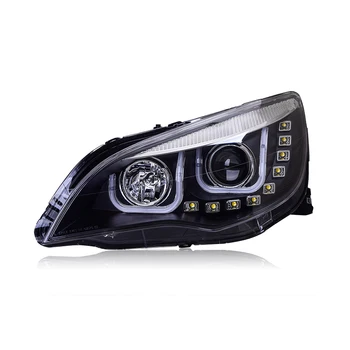 

Car Styling for Buick Excelle 2010-2015 led headlights head lamp Angel eye led front light Bi-Xenon Lens xenon HID KIT