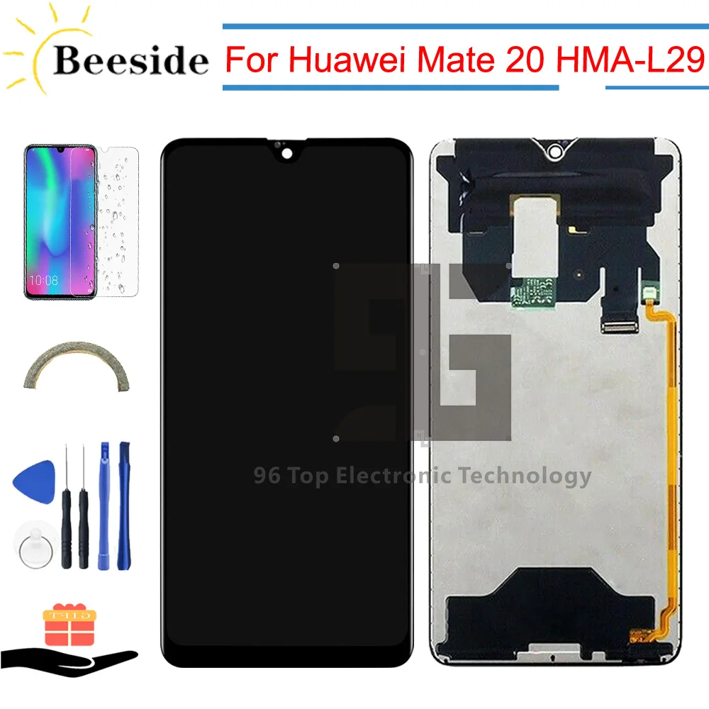 AA+ ЖК-дисплей для Hua wei mate 20 MT20 HMA-L09/HMA-L29/HMA-AL00 ЖК-дисплей кодирующий преобразователь сенсорного экрана в сборе Замена