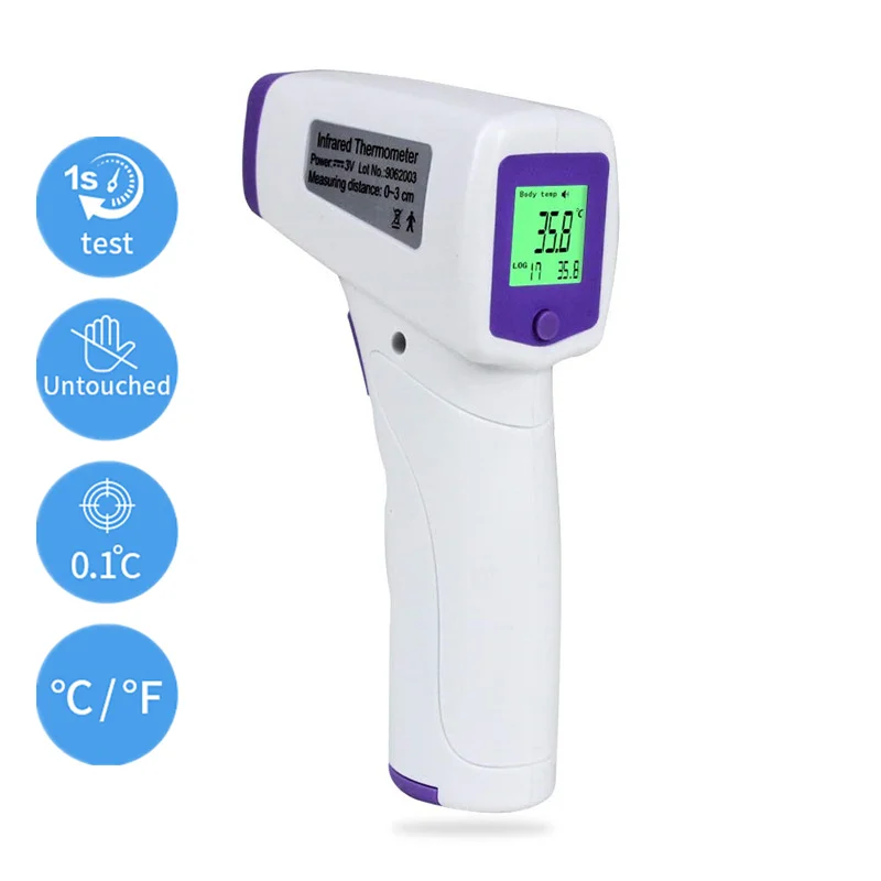 

Non-contact body thermometer Forehead Digital Infrared Thermometer Portable Non-contact Termometro Baby/Adult Temperature