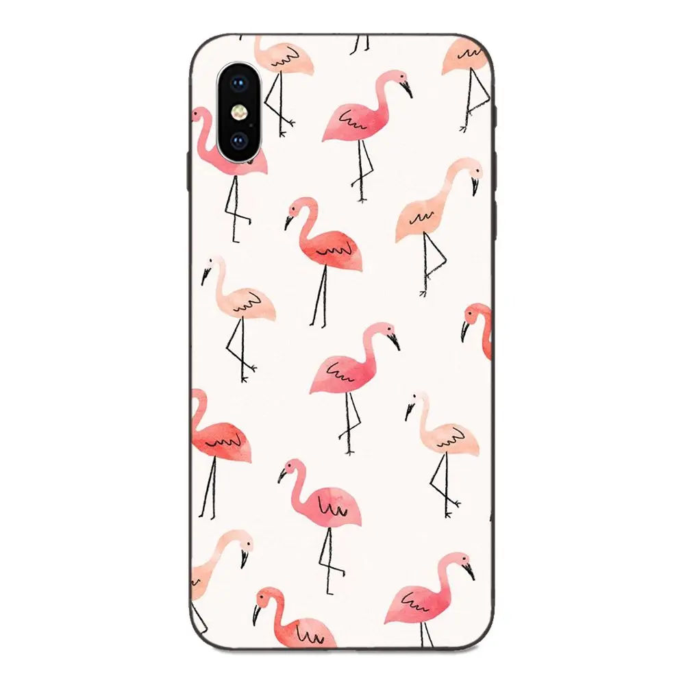Фламант Роза фламинго для Xiaomi Redmi Note 3 S 4 4A 4X 5 5A 6 6A 7 7A K20 Plus Pro S2 Y2 Y3 мягкий