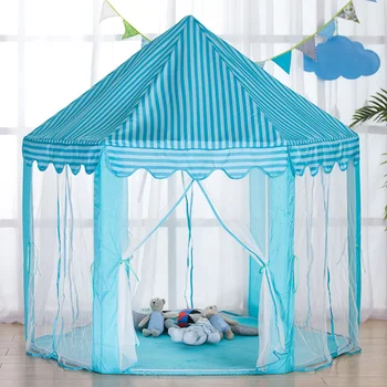 

Large Princess Play Tent Castle Tulle Children Game House