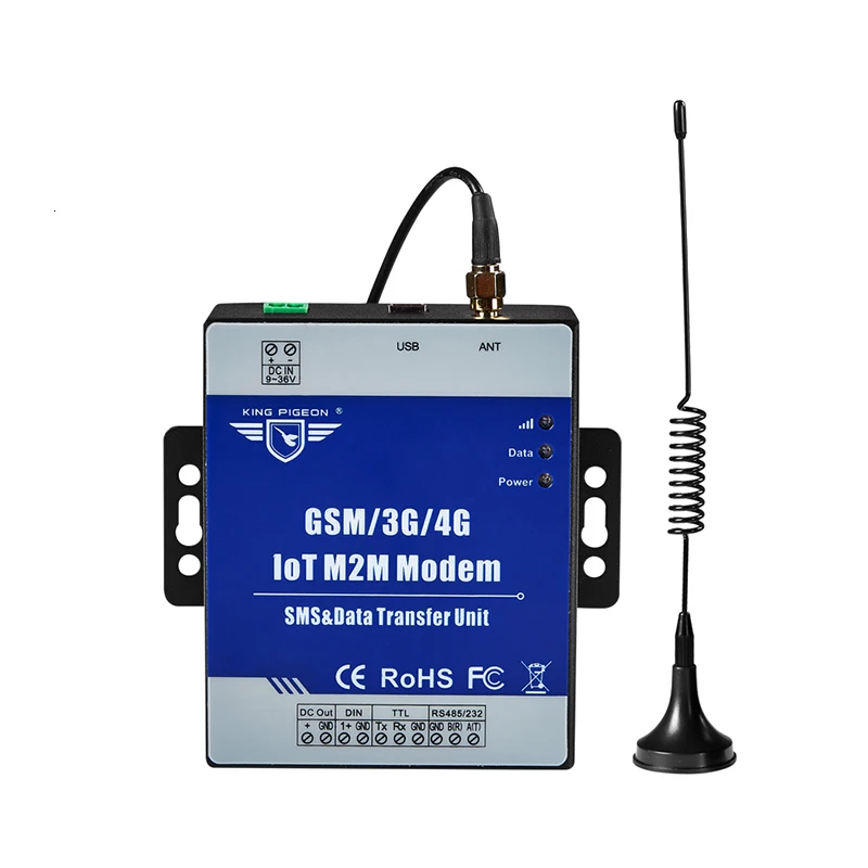 D223 IOT M2M модем DTU Sup порт s Прозрачная передача SMS с портом TTL RS485 для смарт-метра PLC