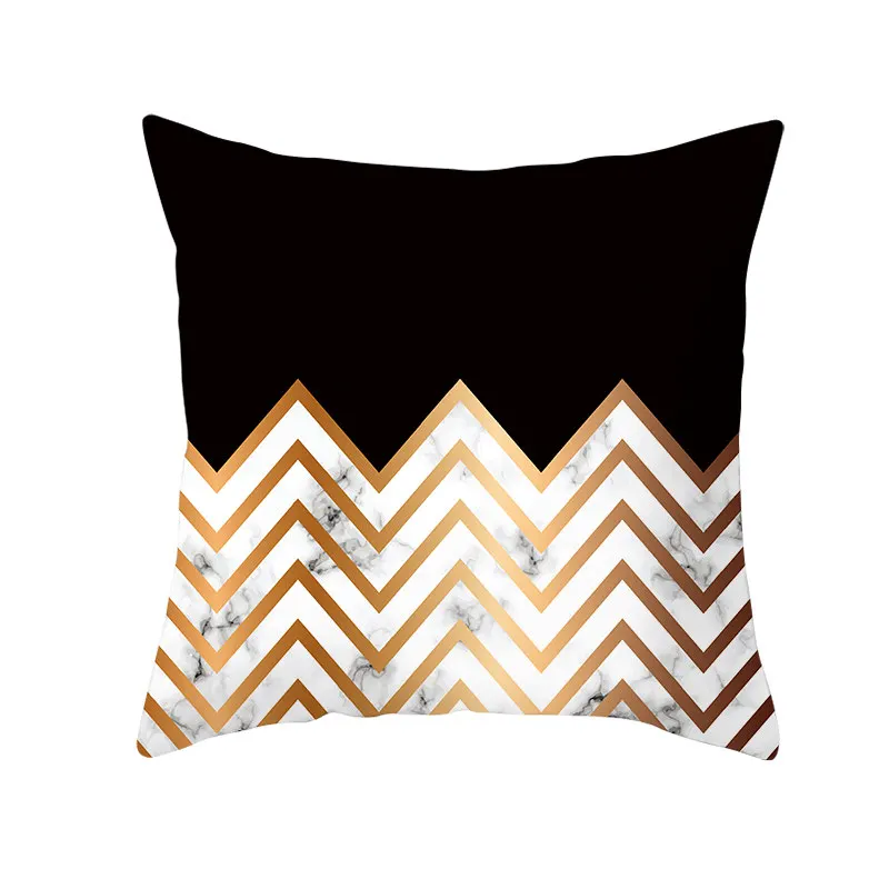 Нордическая Мандала любовь геометрический мрамор украшения чехол для подушки из полиэстера наволочка для декоративных подушек подушки для дивана 45*45
