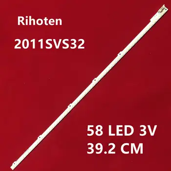 

10pcs LED Backlight Lamp strip 58leds For Samsung 32'' TV UA32D4003B BN64-01635A 2011SVS32 4K-V1-1CH-PV-LEFT58-1116 UE32D4000