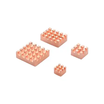 

4PCS Pure Copper Radiator Heat Sink Back Memory RAM Sink Cooling For MOS IC Chip Cooler Heatsink