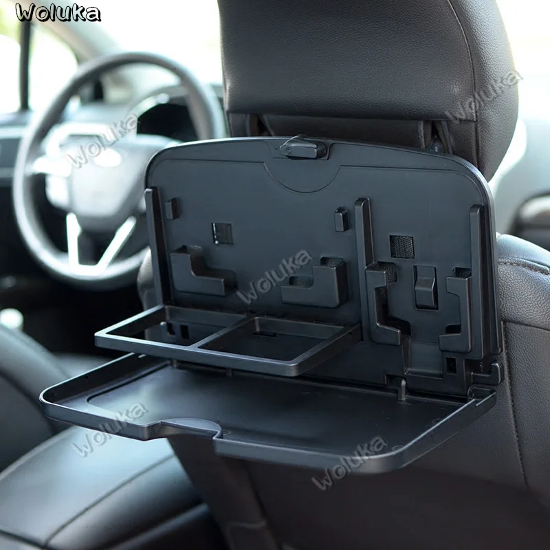 Автомобильный складной обеденный стол, Автомобильный стул на заднюю панель, автомобильное заднее сиденье, подстаканник для напитков, поднос CD50 Q03