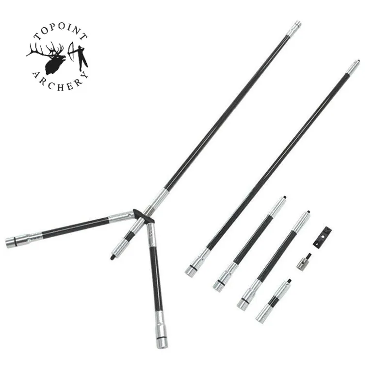 

4" 10" 30" Archery Bow Stabilizer Set Carbon Balance Bar System Extend Main Rod Carbon Stabilizer Hunting Shooting Accessories
