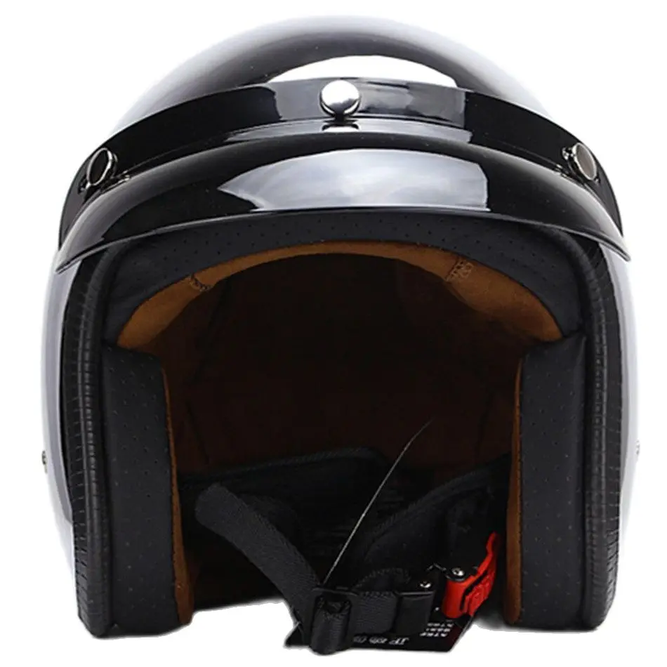 Mirror Silver Chrome Motorcycle Helmet 