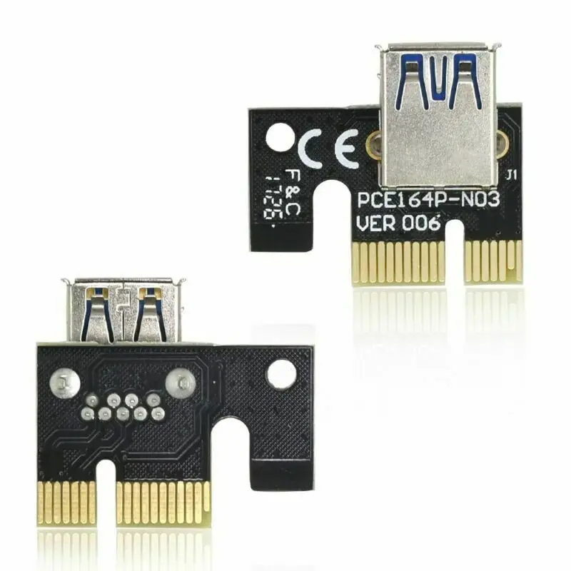 Ver009S Pci Express Riser Card M2 1X 16X Dual 6Pin 4Pin power Pci-E Exte кабель