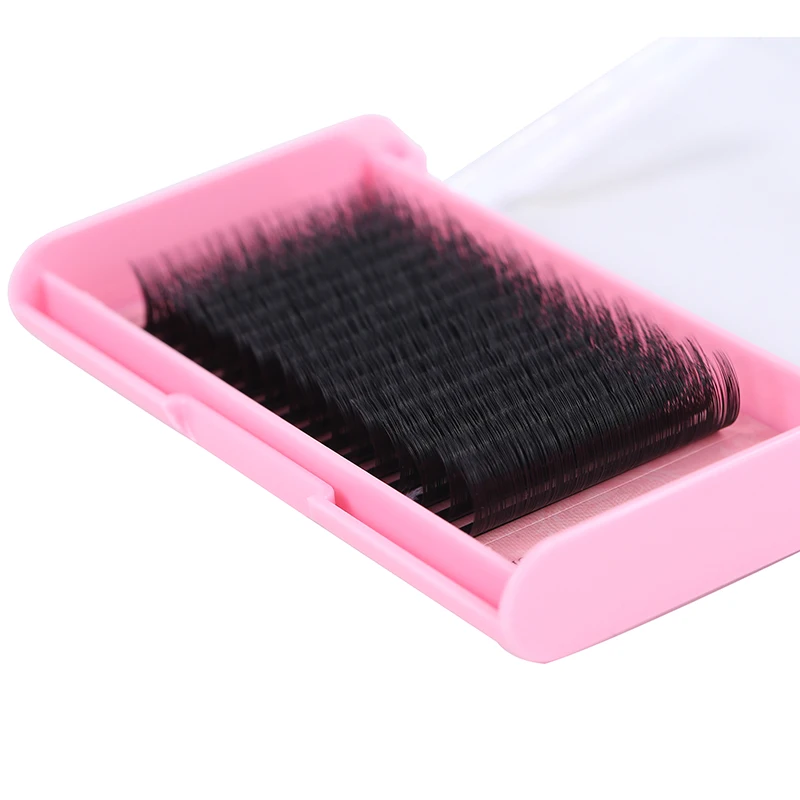 5-Tray Pack of Extra Long Individual Eyelash Extension Natural False Eyelashes - Lengths 17mm and 18mm image 4
