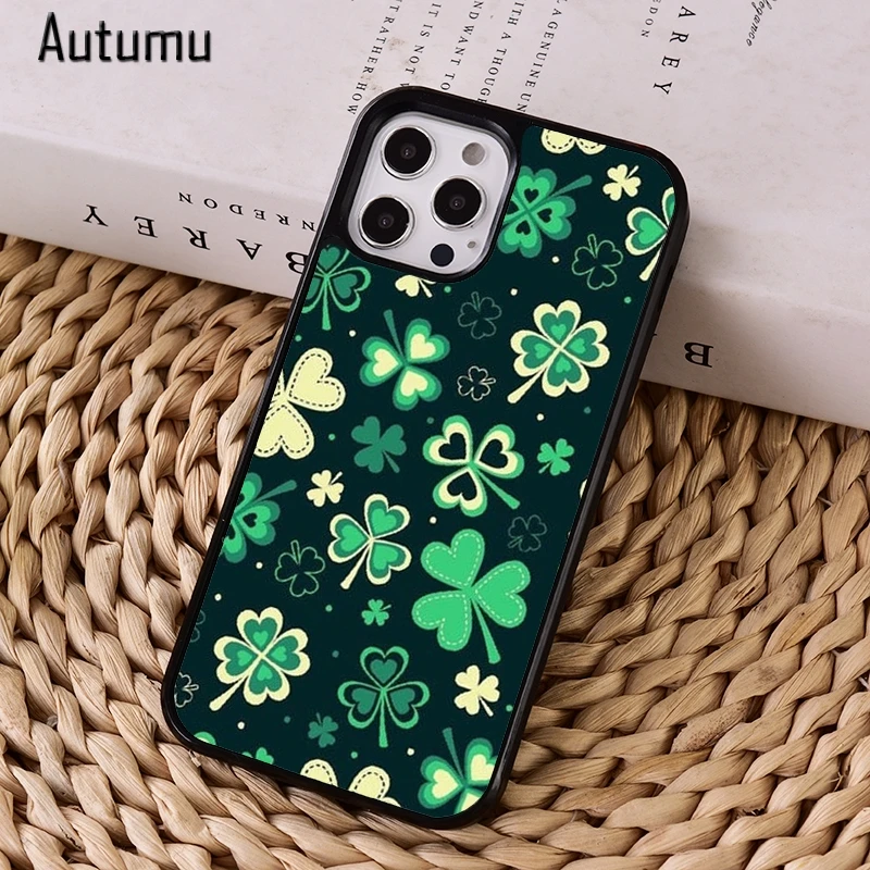 Телефонный чехол ко Дню Святого Патрика для iPhone 12 13 mini X XS XR 11 Pro Max SE 2020 5 6S 7 8 Plus Samsung